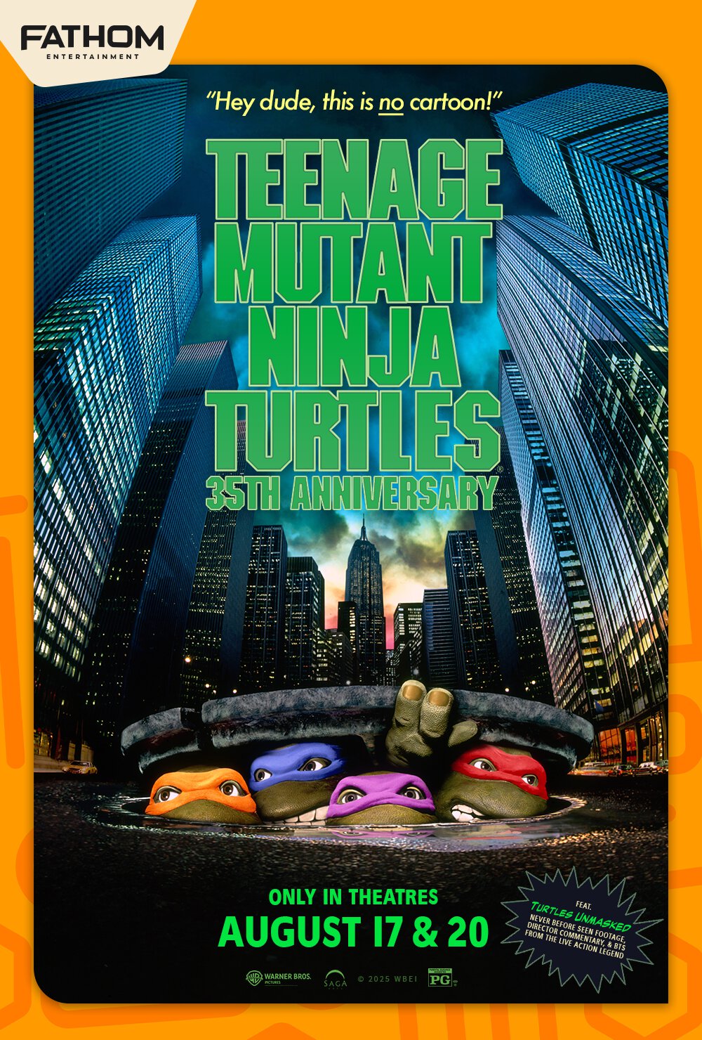 Teenage Mutant Ninja Turtles 35th Anniversary - Fathom Entertainment