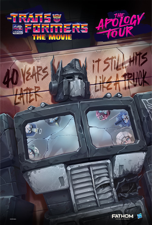 The Transformers: The Movie: The Apology Tour 40th Anniversary Screenings